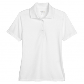 Core 365 78181 Ladies Origin Performance Pique Polo - White