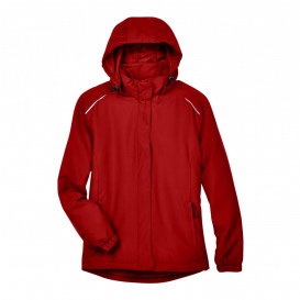 Core 365 78189 Ladies Brisk Insulated Jacket - Classic-Red