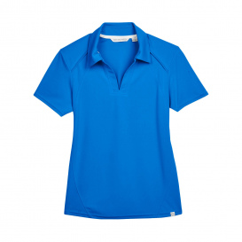 North End 78632 Ladies Recycled Polyester Performance Pique Polo - Light Nautical Blue