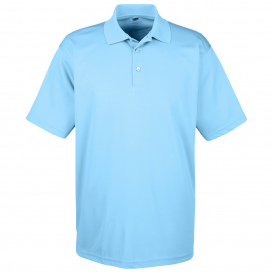 UltraClub 8210 Men\'s Cool & Dry Mesh Pique Polo - Columbia Blue
