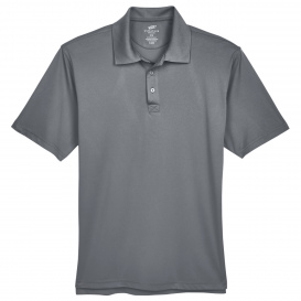 UltraClub 8425 Men\'s Cool & Dry Sport Performance Interlock Polo - Charcoal