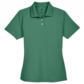 UltraClub 8445L Ladies Cool & Dry Stain-Release Performance Polo - Forest Green