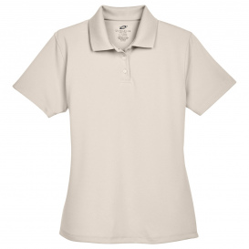 UltraClub 8445L Ladies Cool & Dry Stain-Release Performance Polo - Stone