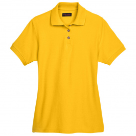UltraClub 8541 Ladies Whisper Pique Polo - Gold