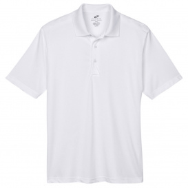 UltraClub 8610 Men\'s Cool & Dry 8 Star Elite Performance Interlock Polo - White