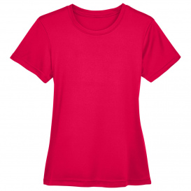 UltraClub 8620L Ladies Cool & Dry Basic Performance T-Shirt - Red