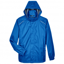 Core 365 88185 Men\'s Climate Seam-Sealed Lightweight Variegated Ripstop Jacket - True Royal