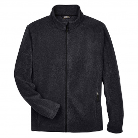 Core 365 88190 Men's Journey Fleece Jacket - Heather Charcoal
