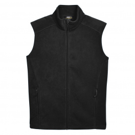 Core 365 88191 Men\'s Journey Fleece Vest - Black