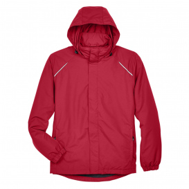 Core 365 88224 Men\'s Profile Fleece-Lined All-Season Jacket - Classic Red