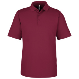 Core 365 CE104 Market Snag Protect Mesh Polo - Burgundy