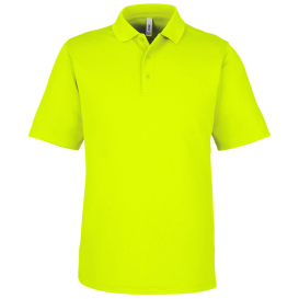 Core 365 CE104 Market Snag Protect Mesh Polo - Safety Yellow