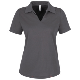 Core 365 CE104W Ladies Market Snag Protect Mesh Polo - Carbon