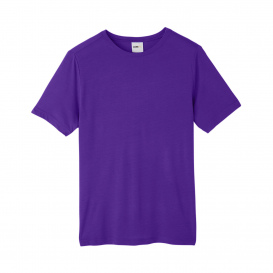 Core 365 CE111 Adult Fusion ChromaSoft Performance T-Shirt - Campus Purple