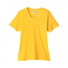 Core 365 CE111W Ladies Fusion ChromaSoft Performance T-Shirt - Campus Gold