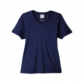Core 365 CE111W Ladies Fusion ChromaSoft Performance T-Shirt - Classic Navy