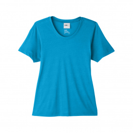 Core 365 CE111W Ladies Fusion ChromaSoft Performance T-Shirt - Electric Blue