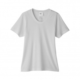 Core 365 CE111W Ladies Fusion ChromaSoft Performance T-Shirt - Platinum