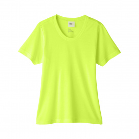 Core 365 CE111W Ladies Fusion ChromaSoft Performance T-Shirt - Safety Yellow
