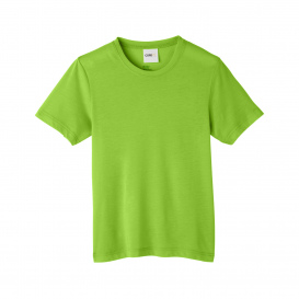 Core 365 CE111Y Youth Fusion ChromaSoft Performance T-Shirt - Acid Green