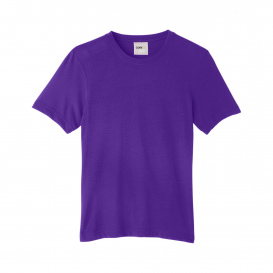 Core 365 CE111Y Youth Fusion ChromaSoft Performance T-Shirt - Campus Purple