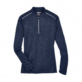 Core 365 CE401W Ladies Kinetic Performance Quarter-Zip - Classic Navy/Carbon