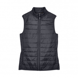 Core 365 CE702W Ladies Prevail Packable Puffer Vest - Carbon