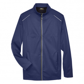 Core 365 CE708 Mens Techno Lite Three-Layer Knit Tech-Shell - Classic Navy