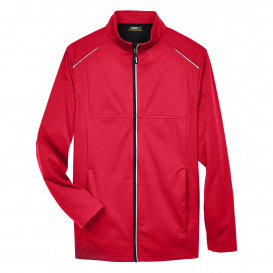 Core 365 CE708 Mens Techno Lite Three-Layer Knit Tech-Shell - Classic Red