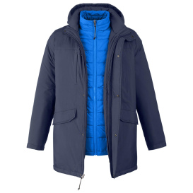 Core 365 CE725 Inspire 3-in-1 Jacket with Insulated Liner - Classic Navy/True Royal