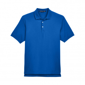 Devon & Jones D100 Men\'s Pima Pique Short Sleeve Polo - French Blue