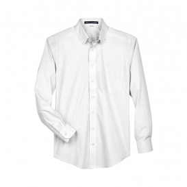 Devon & Jones D620T Tall Crown Woven Collection Solid Broadcloth - White