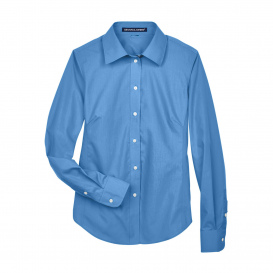Devon & Jones D620W Ladies Crown Woven Collection Solid Broadcloth - French Blue