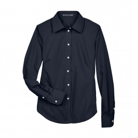 Devon & Jones D620W Ladies Crown Woven Collection Solid Broadcloth - Navy