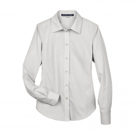 Devon & Jones D620W Ladies Crown Woven Collection Solid Broadcloth - Silver