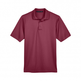 Devon & Jones DG20 CrownLux Performance Plaited Polo - Burgundy