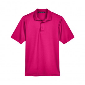 Devon & Jones DG20 CrownLux Performance Plaited Polo - Crown Raspberry