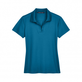 Devon & Jones DG20 CrownLux Performance Plaited Polo - Dark Teal