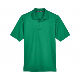 Devon & Jones DG20 CrownLux Performance Plaited Polo - Kelly Green