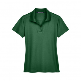 Devon & Jones DG20W CrownLux Performance Ladies Plaited Polo - Forest