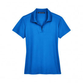 Devon & Jones DG20W CrownLux Performance Ladies Plaited Polo - French Blue
