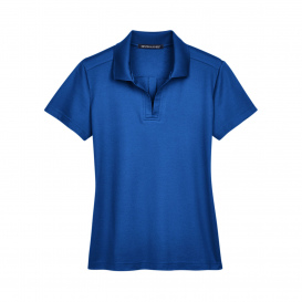 Devon & Jones DG20W CrownLux Performance Ladies Plaited Polo - True Royal