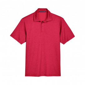 Devon & Jones DG22 CrownLux Performance Address Melange Polo - Red Heather