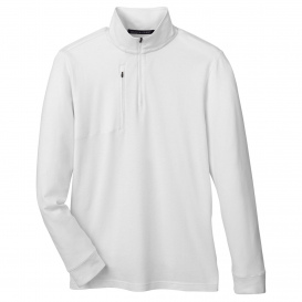 Devon & Jones DG400 New Classics Performance 1/4-Zip - White