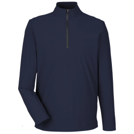 Devon & Jones DG410 CrownLux Windsor Welded Quarter-Zip - Navy