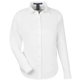 Devon & Jones DG505W Ladies CrownLux Performance Spencer Poplin Shirt - White