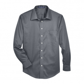 Devon & Jones DG530T Tall Crown Woven Collection Solid Stretch Twill - Graphite