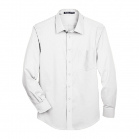 Devon & Jones DG530T Tall Crown Woven Collection Solid Stretch Twill - White