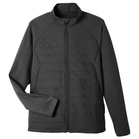 Devon & Jones DG704 Men\'s New Classics Charleston Hybrid Jacket - Black Melange/Black
