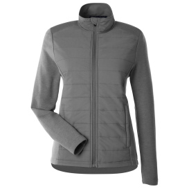 Devon & Jones DG704W Ladies New Classics Charleston Hybrid Jacket - Graphite Melange/Graphite